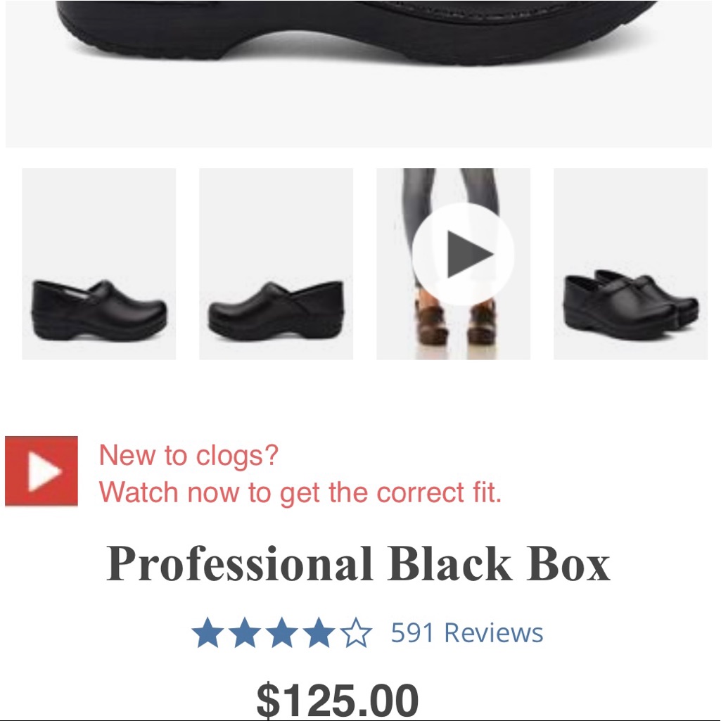 Black Dansko Clogs .